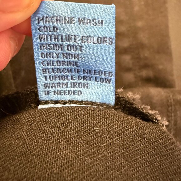 J. McLaughlin Rainey High Rise Jeans Stretch Ankle Split Front Hem Sz 10 Preppy - Picture 8 of 11